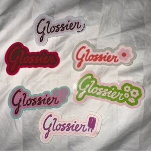 Glossier stickers